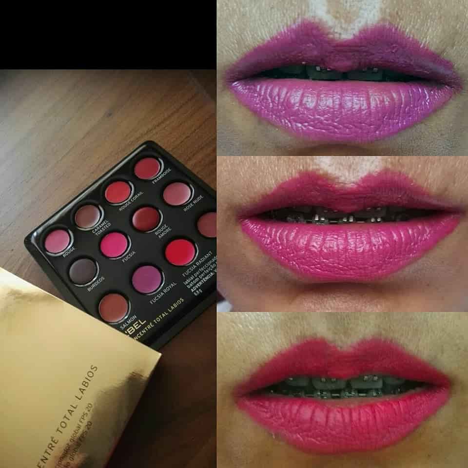 Colores de lapiz labial