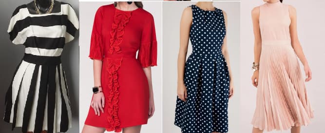 Vestidos para un look romántico